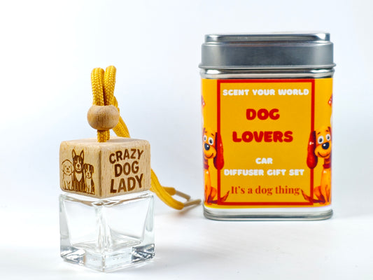 Crazy dog lady - Refillable car diffuser
