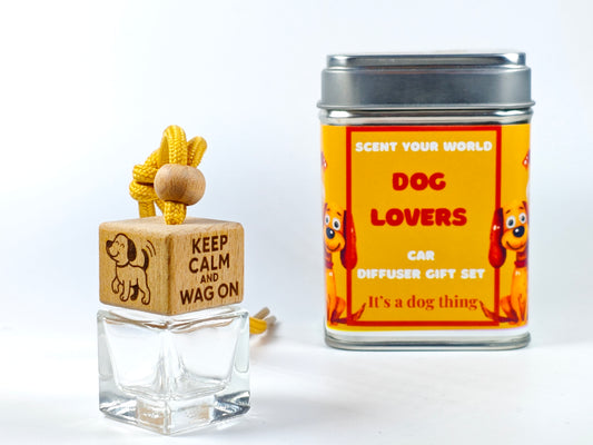Keep calm and wag on - Refillable car diffuser