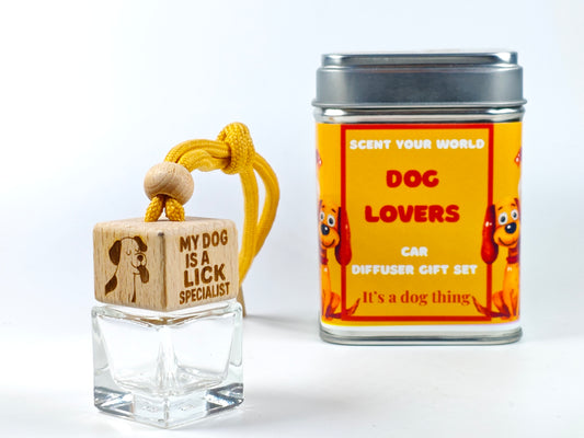 My dog is a lick specialist - Refillable car diffuser