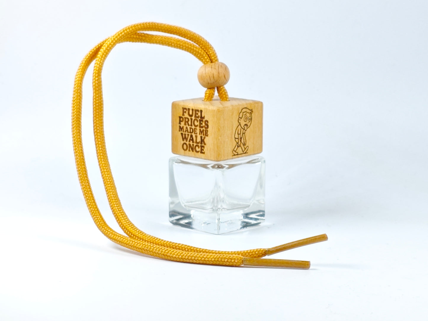 Fuel prices made me walk once - Refillable car diffuser
