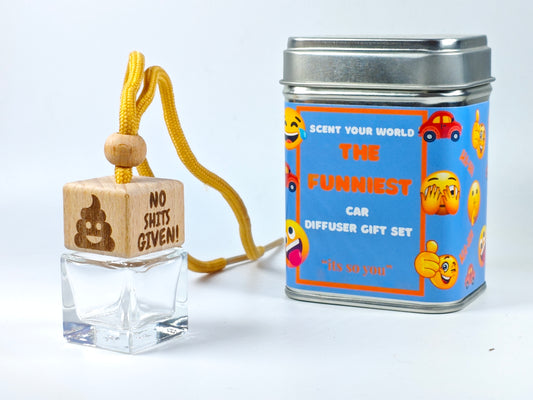 No shits given - Refillable car diffuser