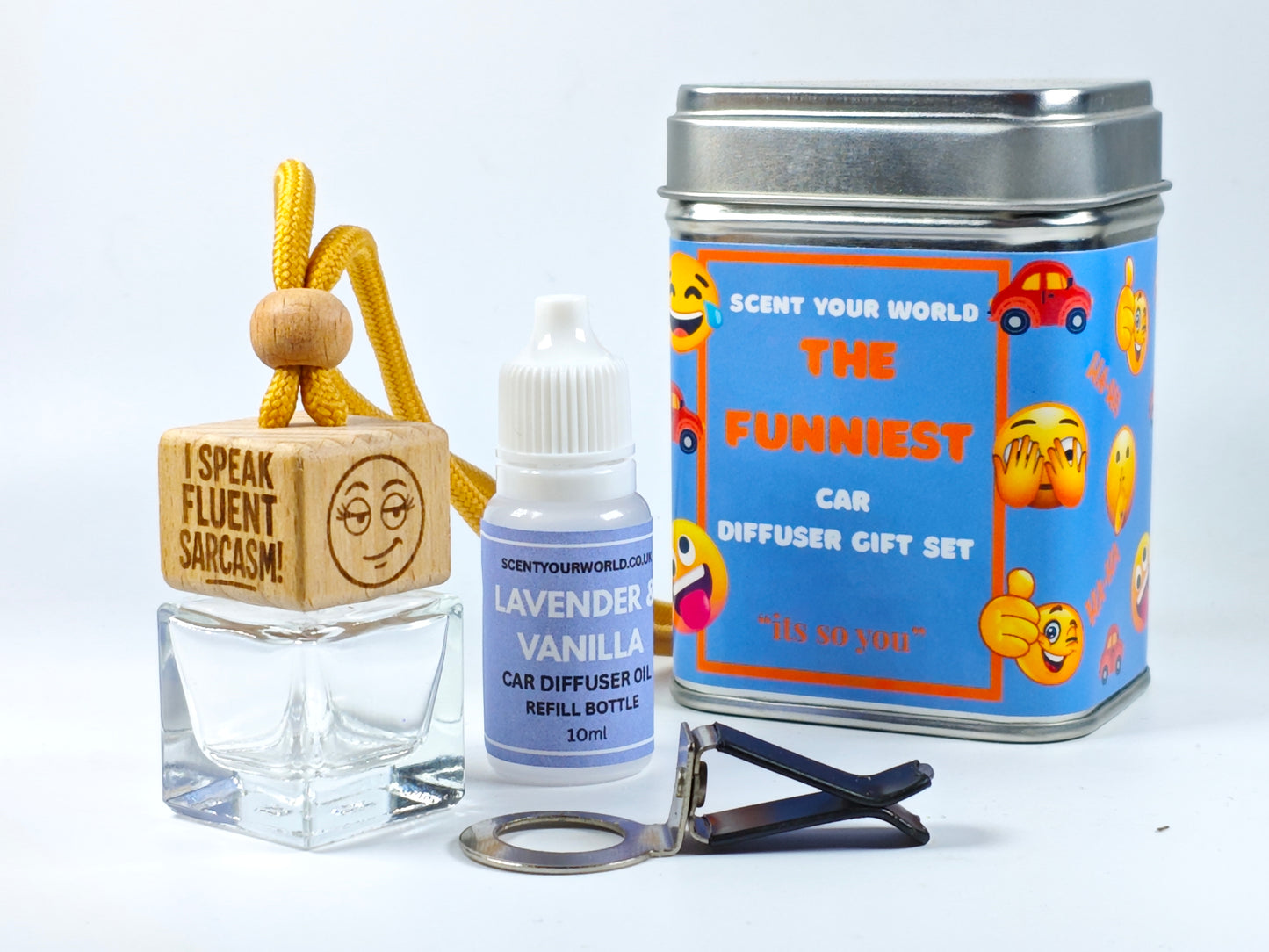 I speak fluent sarcasm! - Refillable car diffuser