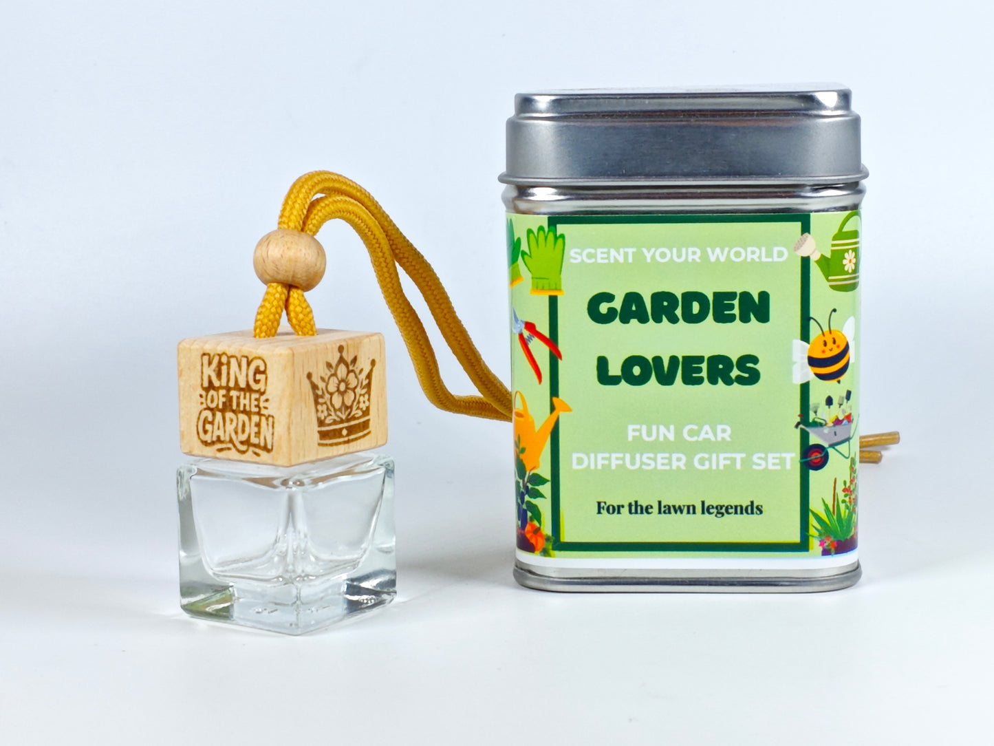 King of the garden - Refillable car diffuser