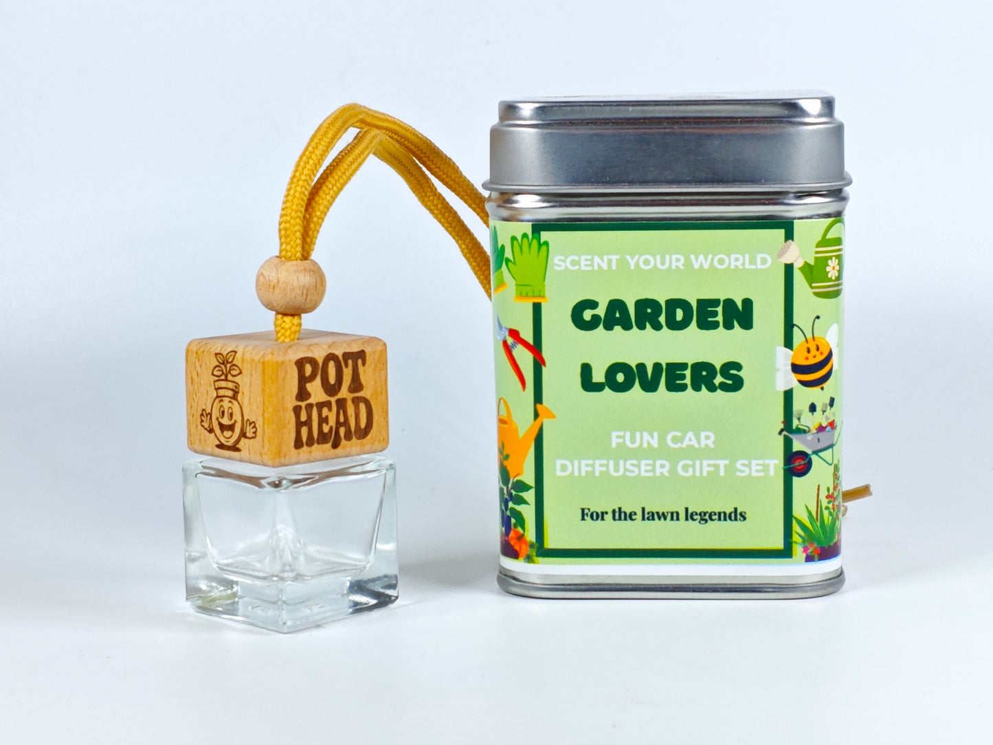 Pot head - Refillable car diffuser