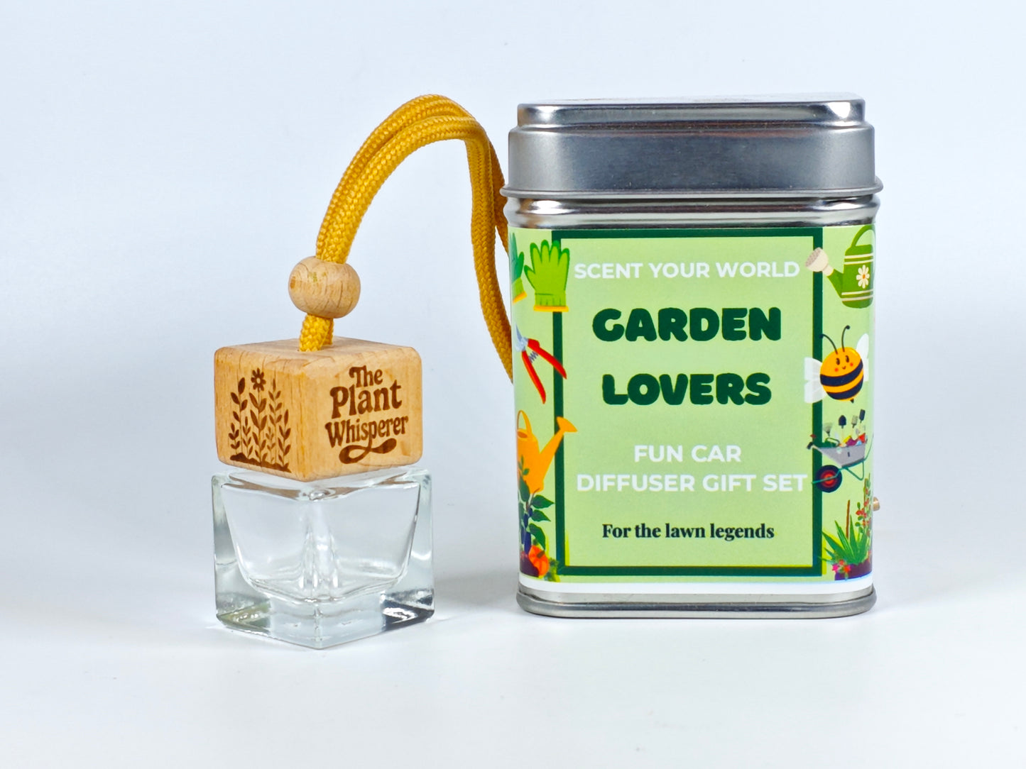 The plant whisperer - Refillable car diffuser