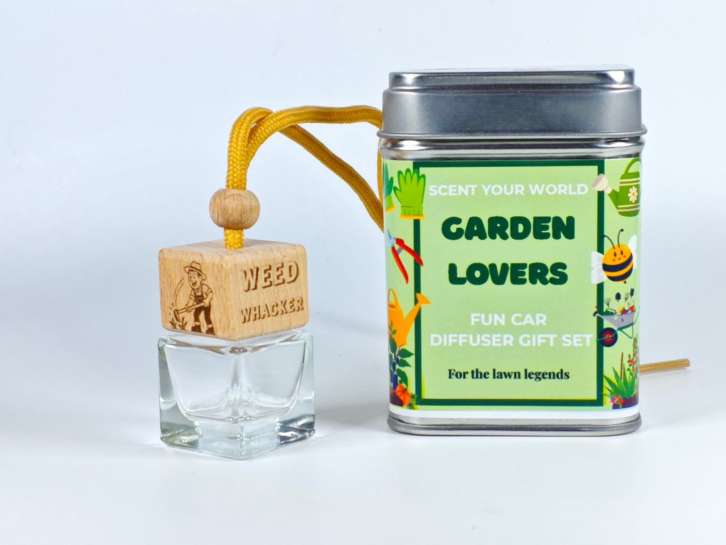 Weed whacker - Refillable car diffuser