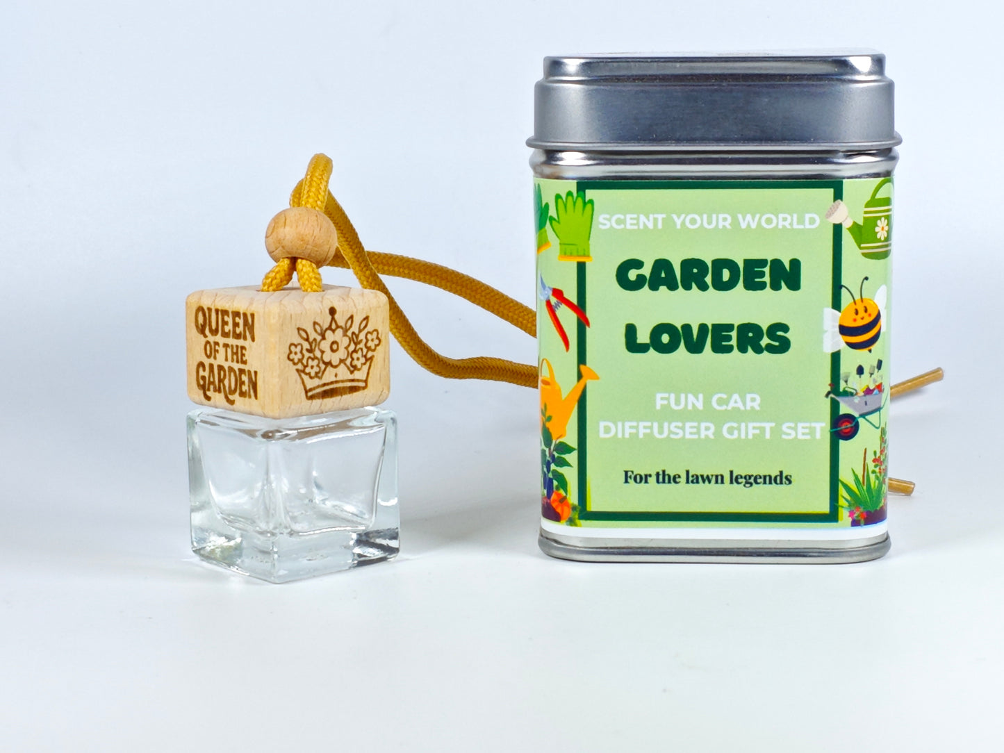 Queen of the garden - Refillable car diffuser