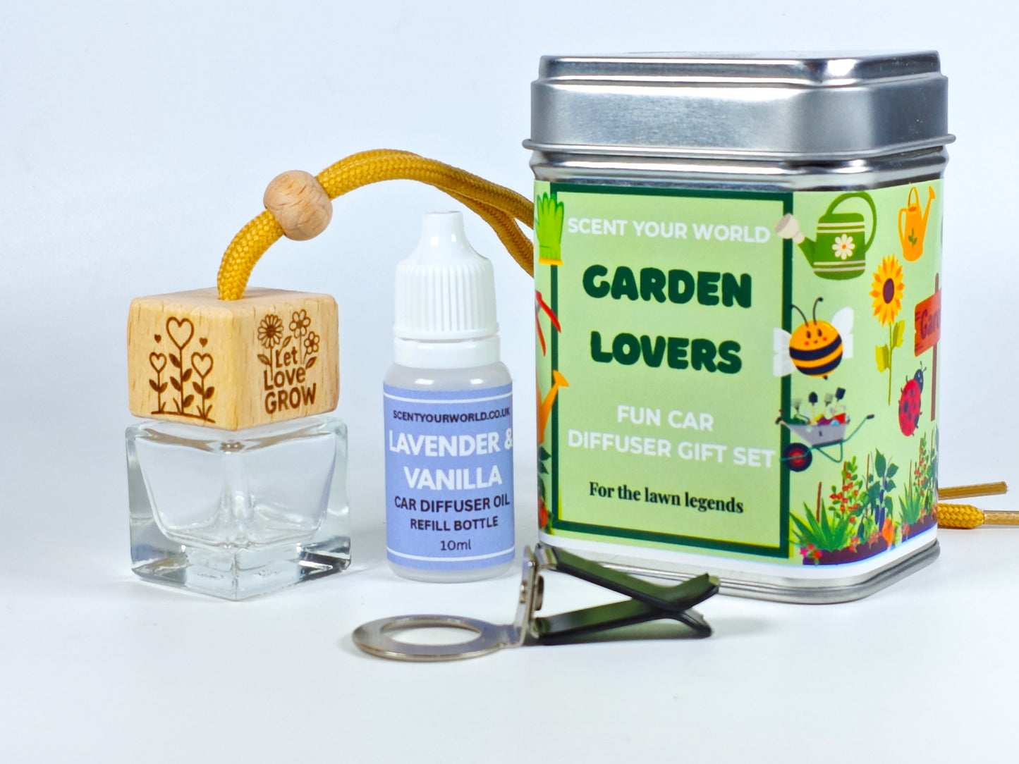 Let love grow - Refillable car diffuser