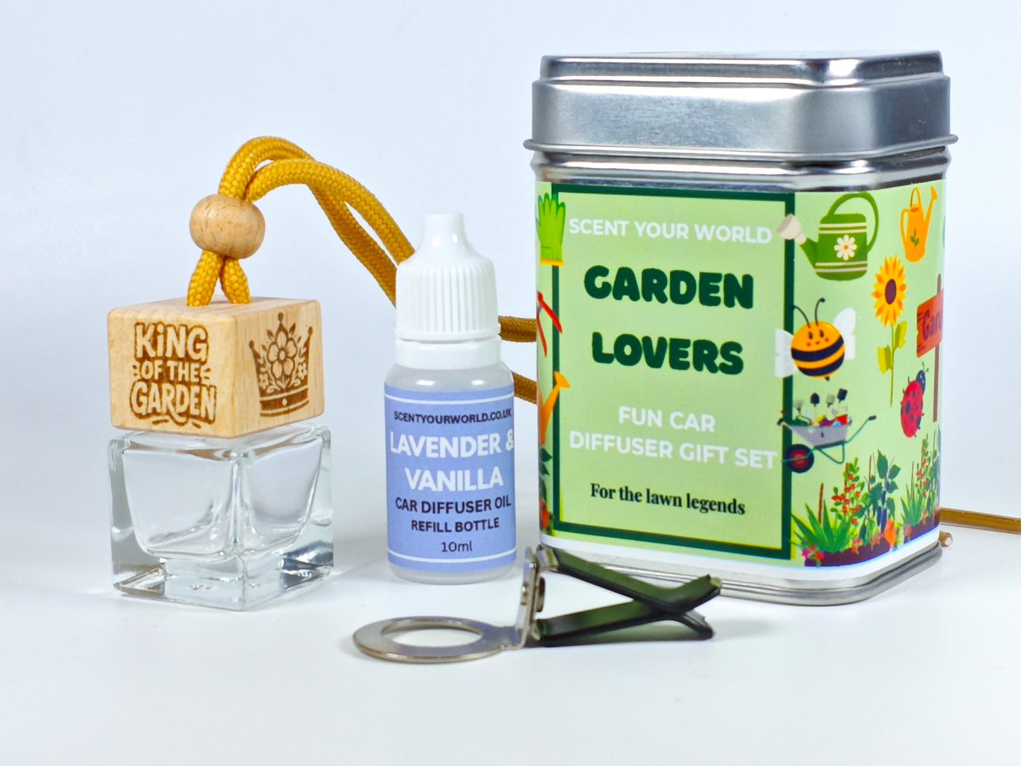 King of the garden - Refillable car diffuser
