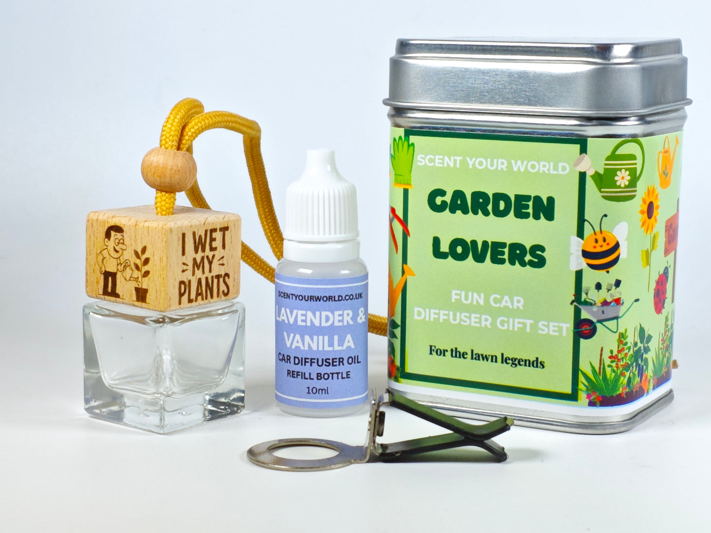 I wet my plants - Refillable car diffuser