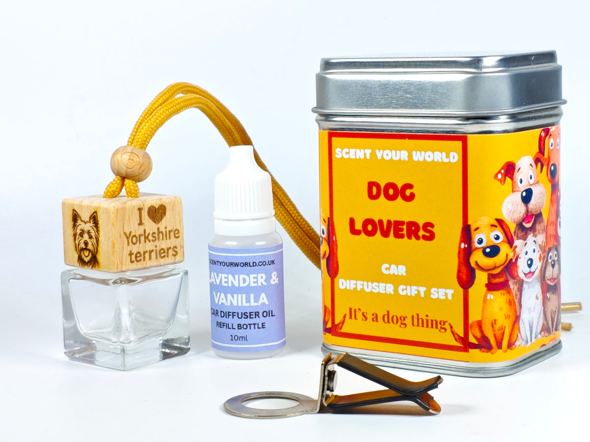 Yorkshire terrier - Refillable car diffuser