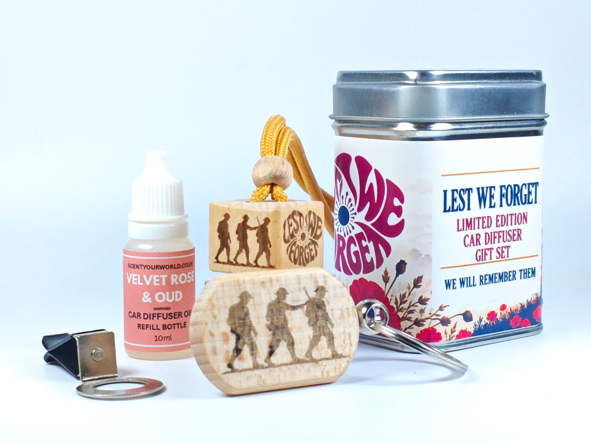 Remembrance Day - Refillable car diffuser - Limited Edition