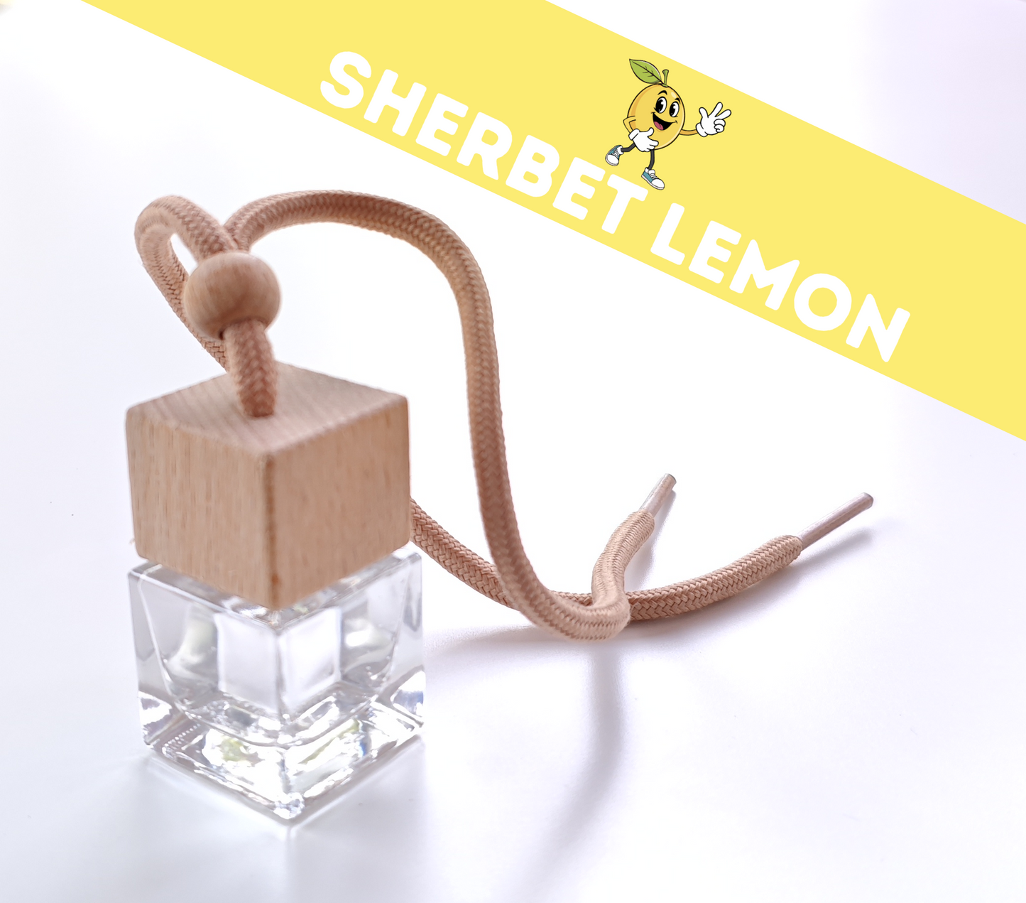 Refillable car diffuser - sherbet lemon