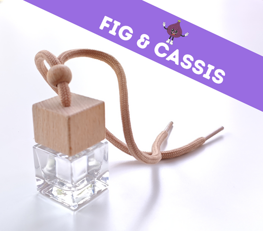 Refillable car diffuser - Fig & cassis