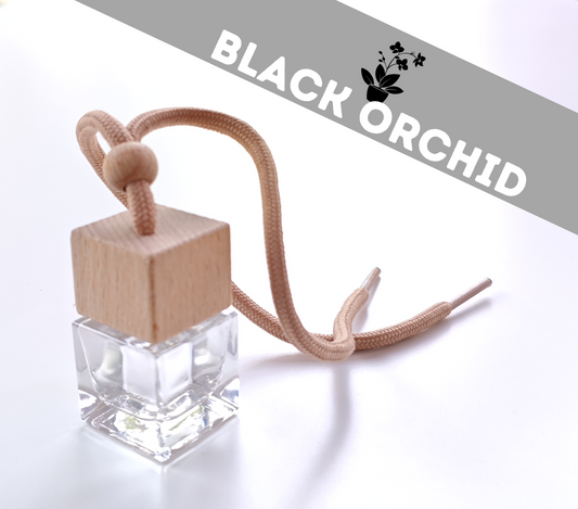 Refillable car diffuser - Black orchid - Inspired scent