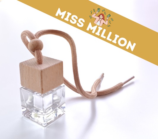 Refillable car diffuser - Miss million - Inspired scent