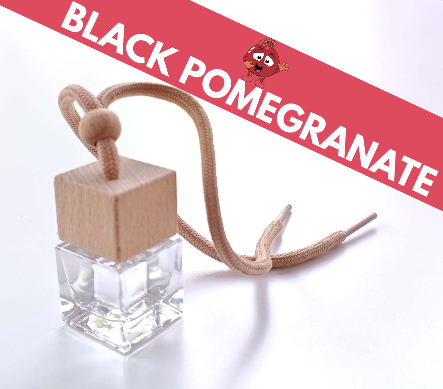 Refillable car diffuser - Black pomegranate - Inspired scent