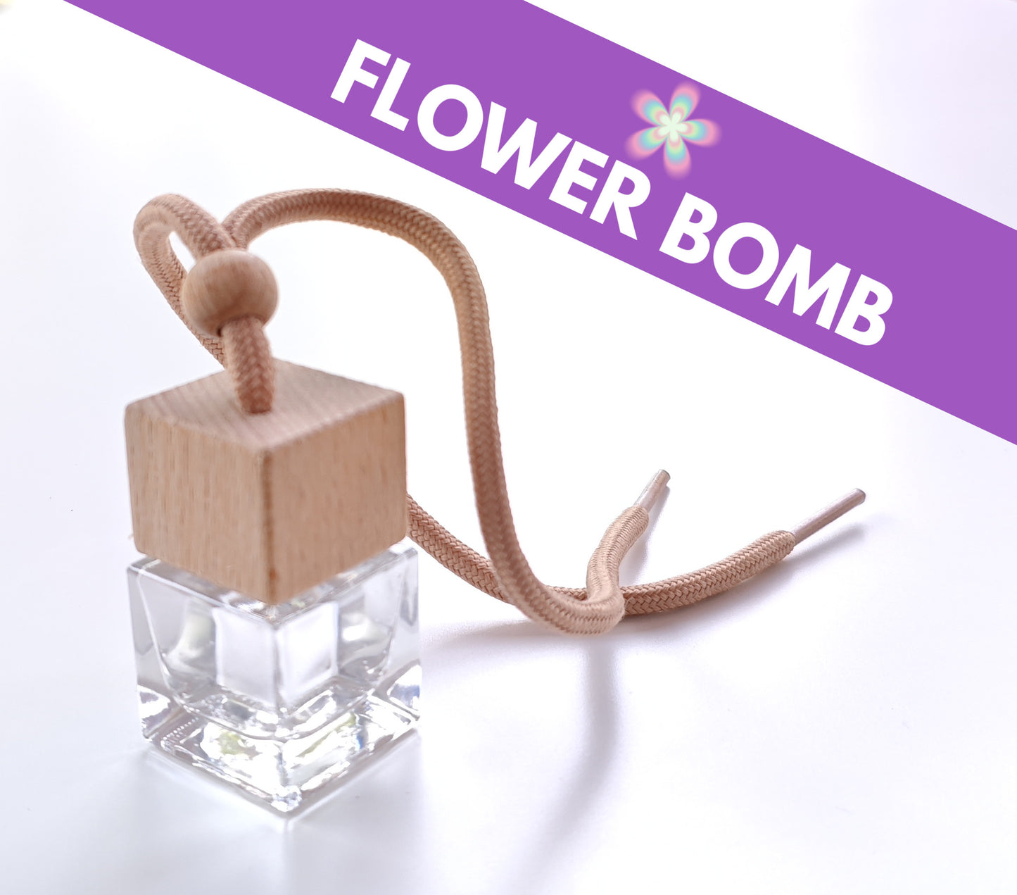 Refillable car diffuser - Flower bomb - Inspired scent