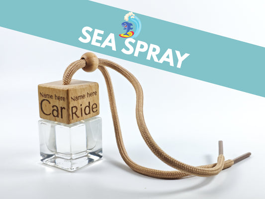 Personalised refillable car diffuser - Sea spray